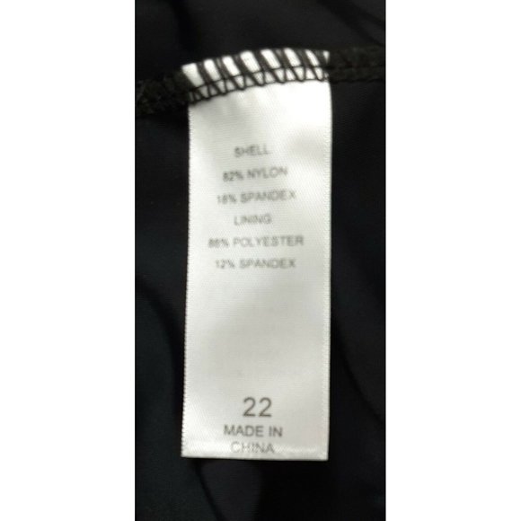 Two Piece Swimsuit Bow Waist Boy Short Style With Pockets Multicolor Size 22 - Picture 8 of 9